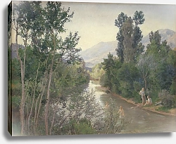 Постер Сковгаард Йоаким Efterårsdag ved Lirifloden