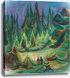 Постер Мунк Эдвард The Fairytale Forest, 1927-1929