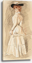 Постер Хеллеу Поль Elégante à la canne