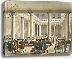 Постер Роуландсон Томас The Corn Exchange from Ackermann's 'Microcosm of London', 1808