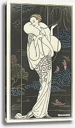 Постер Барбье Джордж Бархатное пальто