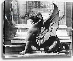 Постер Гирадон Адольф (фото, фр) Chimaera from the St. Michel fountain, Paris, c.1860