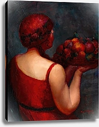 Постер Заррага Ангел Корзина изобилия