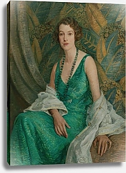 Постер Трайп Мэри Элизабет Portrait painting of Mrs N. S. Falla