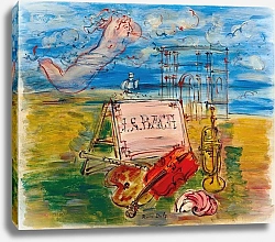 Постер Дюфи Рауль Дань уважения Баху