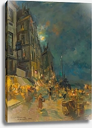 Постер Коровин Константин Marseilles Quay By Night