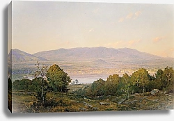 Постер Ричардс Уильям Sundown at Centre Harbor, New Hampshire