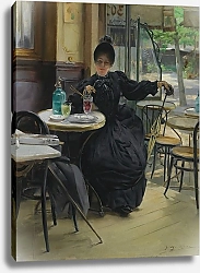 Постер Кинсак Поль-Франсуа Au Café