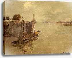 Постер Скотт Франк Эдвин Рыболовецкие суда Онфлера № 2