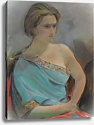 Постер Чехонин Сергей Портрет жены художника