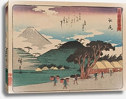Постер Утагава Хирошиге (яп) Tokaido gojusantsugi, Pl.19