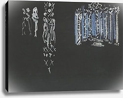 Постер Берар Кристиан Dom Juan – maquette de décor – acte V, tombeau de Dom Juan