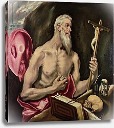 Постер Эль Греко St. Jerome 2