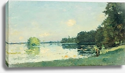 Постер Лебур Альбер Les Étangs à Mortefontaine en automne