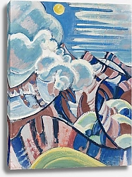 Постер Баббергер Август Взгляд через Генталь