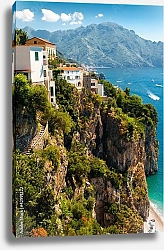 Постер Италия, Амальфитанское побережье 14