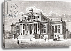 Постер The Konzerthaus Berlin, Gendarmenmarkt square, Berlin, 1875
