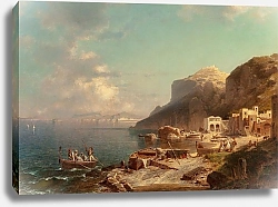Постер Унтербергер Франц The port of Capri
