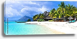 Постер Удивительные белые пляжи острова Маврикий