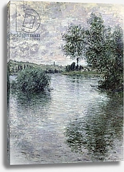 Постер Моне Клод (Claude Monet) The Seine at Vetheuil, 1879