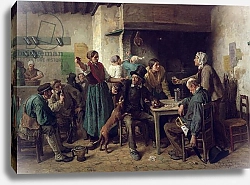 Постер Бретон Жюль Wine Shop Monday, 1858