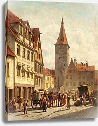 Постер Карабен Жак Market Day, Nuremberg, Germany