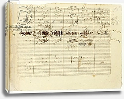 Постер Бетховен Людвиг 'Wellington's Victory, Op. 91', page 36, composed by Ludwig van Beethoven