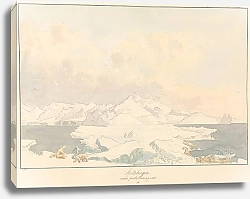 Постер Смит Чарльз Гамильтон Spitzbergen, Main Peaks Bearing West