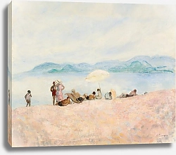 Постер Лебаск Анри На Пляже