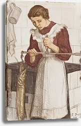 Постер Ярнефельт Ээро Взвешивание щуки