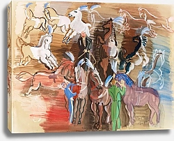Постер Дюфи Рауль Цирковые лошади