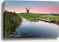 Постер Голландия. Мельница 5