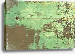 Постер Поверхность ржавого железа с остатками старой краски 2
