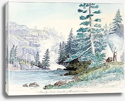 Постер Смит Чарльз Гамильтон Beverle's Falls, Mouth of Hoar Frost River