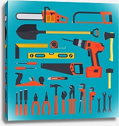 Постер Набор инструментов для ремонта