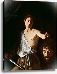 Постер Караваджо (Caravaggio) David with the Head of Goliath, 1606