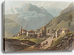 Постер Лори Габриэль Младшая Vue du village de Simplon