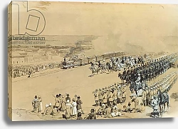 Постер Савицкий Константин The First Train, 1883 1