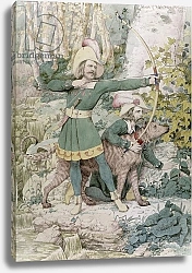 Постер Дэдд Ричард Sketch of Robin Hood, 1852