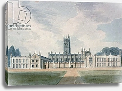 Постер Буклер Джон (акв) Magdalen College, Oxford, 1804