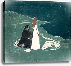 Постер Мунк Эдвард Two Women on the Shore, 1898