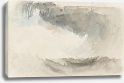 Постер Тернер Уильям (William Turner) A Storm at Sea
