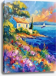 Постер The sunset of lavender dreams