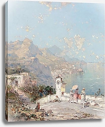 Постер Унтербергер Франц The Amalfi coast