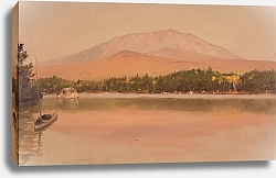 Постер Черч Фредерик Гора Катадин у пруда Тогуэ