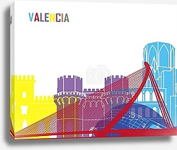 Постер Валенсия: Поп-горизонт под небом Сити-арт