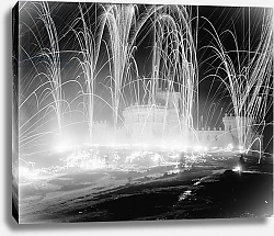 Постер Неизвестен Midwinter carnival, storming the fortress, Upper Saranac Lake, N.Y., 1909