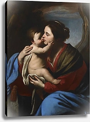 Постер Дева с младенцем