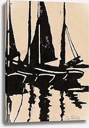 Постер Рольфс Кристиан Sailboats in the Harbor