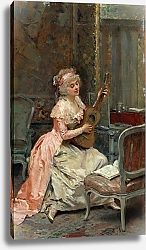 Постер Гаррета Раймундо Woman With A Guitar
